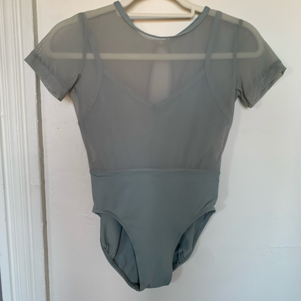Mesh Layered Leotard